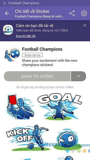 How to use the free sticker sets on Viber