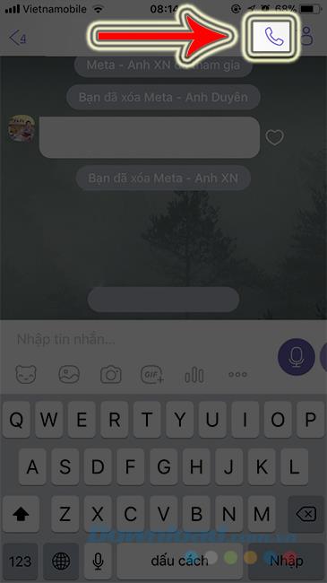 How to make a group call on Viber