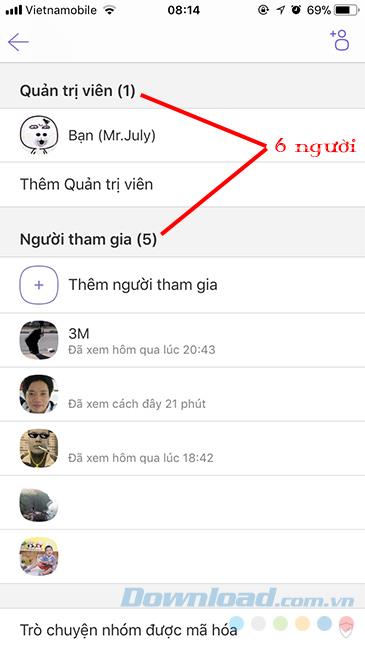 How to make a group call on Viber