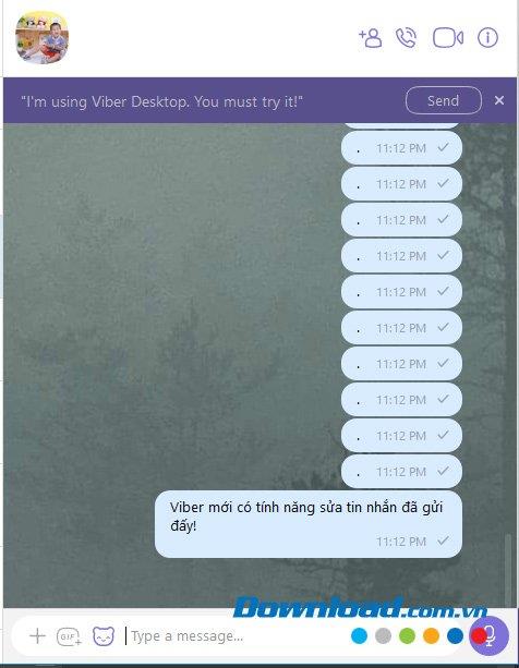 How to fix Viber messages sent on PC and Mobile