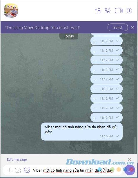 How to fix Viber messages sent on PC and Mobile