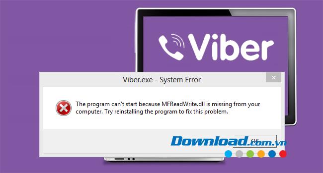 Viber ne fonctionne pas sur Windows 8 après la mise à jour