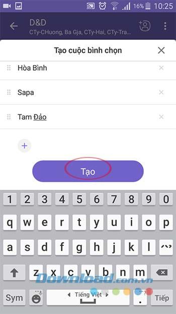 Comment créer des votes sur un ordinateur, un téléphone Viber