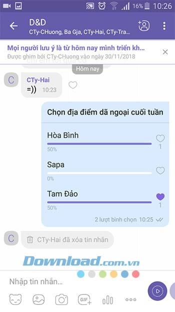 Comment créer des votes sur un ordinateur, un téléphone Viber