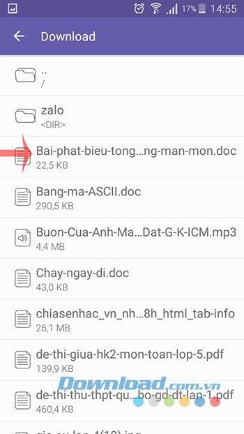 Comment envoyer et recevoir des fichiers via Viber sur mobile