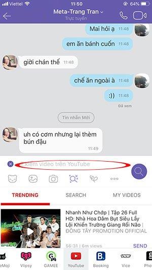 Как искать видео на YouTube прямо в Viber