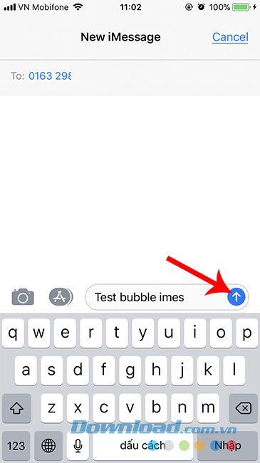Comment envoyer des messages iMessage avec des effets de 3D Touch