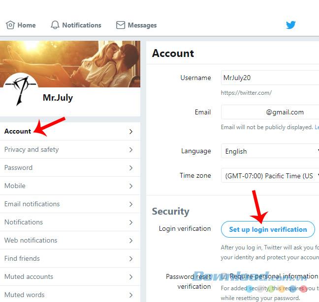 Comment créer deux couches sécurisées de comptes Twitter