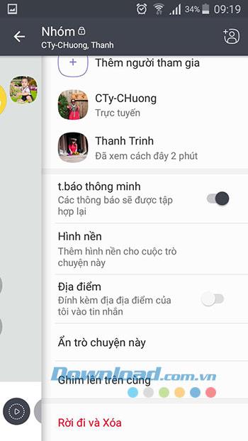how to mute viber chat