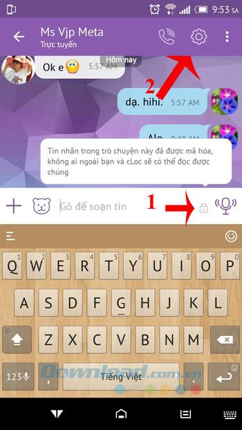 Encrypt messages, hidden chats, logout remotely on Viber 6.0