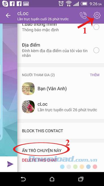 Encrypt messages, hidden chats, logout remotely on Viber 6.0