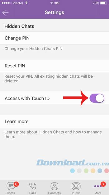 Encrypt messages, hidden chats, logout remotely on Viber 6.0