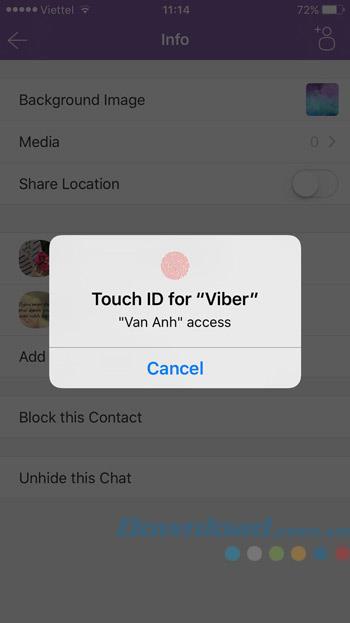 log out of viber mac desktop