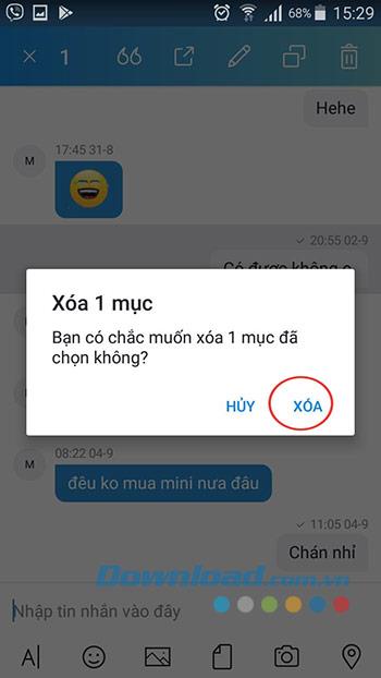 Comment supprimer les messages envoyés sur Skype