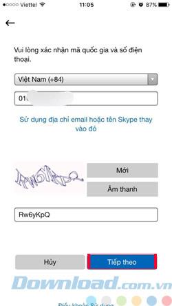 Instructions pour récupérer votre mot de passe Skype par numéro de téléphone