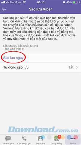 Comment sauvegarder et restaurer des messages Viber