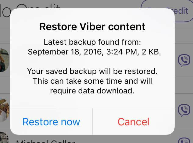 Comment sauvegarder et restaurer des messages Viber
