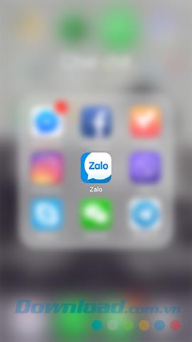 How to release emoji filled Zalo chat screen