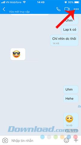 How to release emoji filled Zalo chat screen