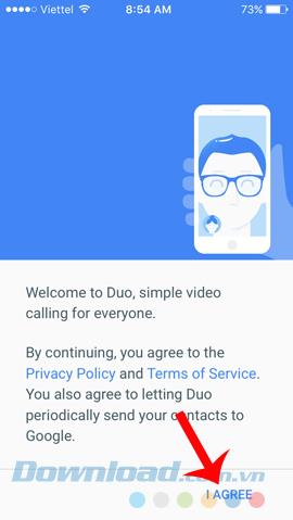 Panggilan video di ponsel dengan Google Duo
