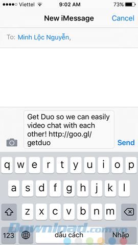 Panggilan video di ponsel dengan Google Duo