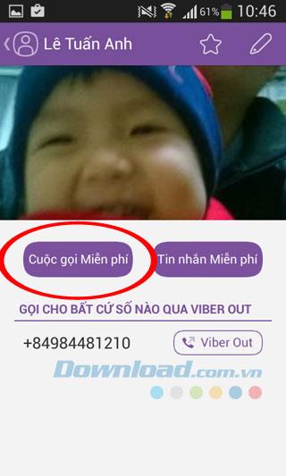 How to call Video Call by Viber on the phone
