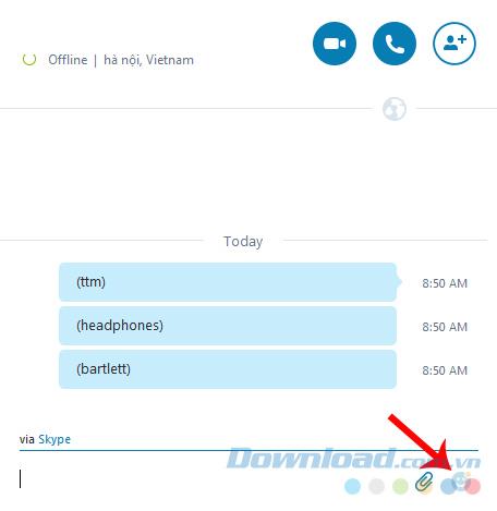 Perbaiki Skype emoticon yang hilang