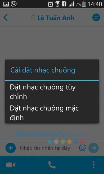 วิธีตั้งค่าเสียงเรียกเข้าแยกต่างหากสำหรับการโทรจาก Skype บน Android