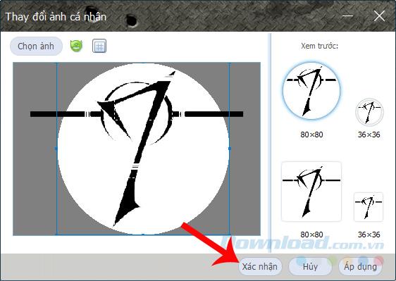 Comment changer limage davatar du compte TalkTV