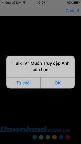 Comment changer limage davatar du compte TalkTV