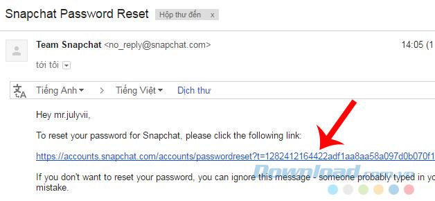 How to find Snapchat password quickly