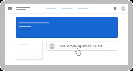 Comment créer des publications à partager avec ses camarades de classe sur Google Classroom