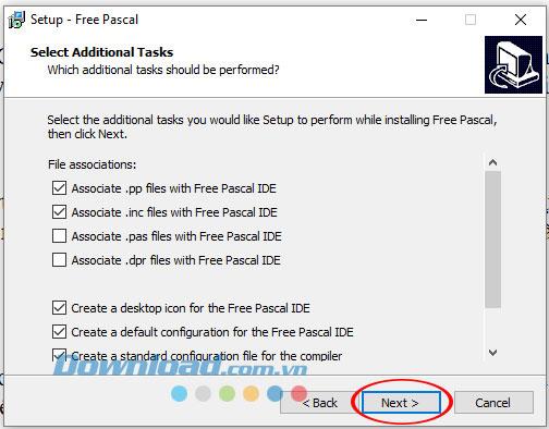 Instructions pour installer et utiliser Free Pascal