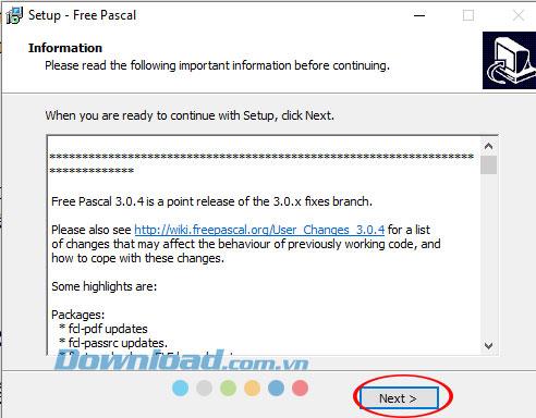 Instructions pour installer et utiliser Free Pascal