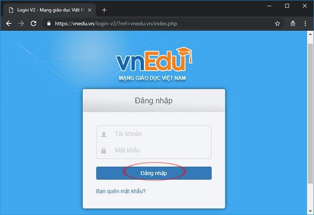 कैसे लॉग इन करें और VnEdu स्कूल प्रबंधन प्रणाली से लॉग आउट करें