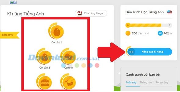 Apprenez des langues étrangères en ligne gratuitement avec Duolingo
