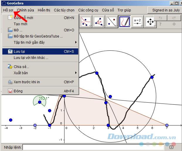 How to install and use GeoGebra on your computer