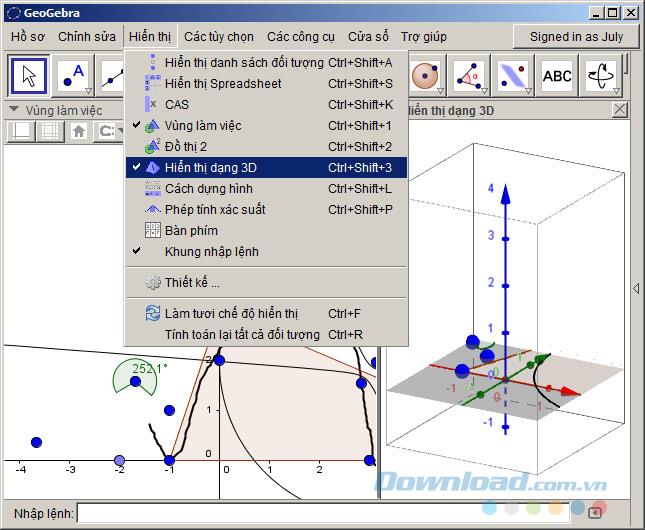 How to install and use GeoGebra on your computer