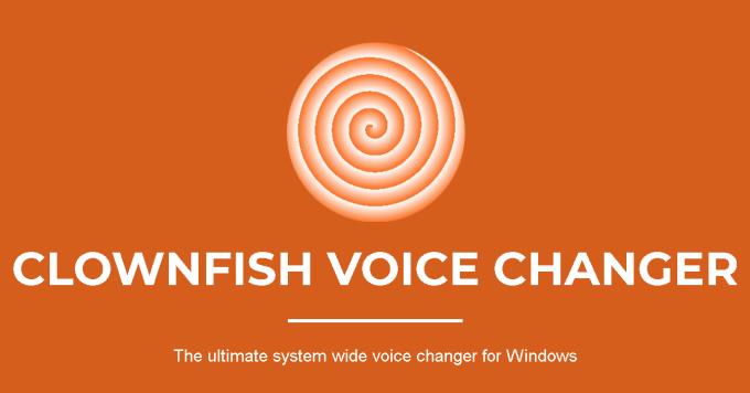 使用Clownfish Voice Changer軟件指示假語音