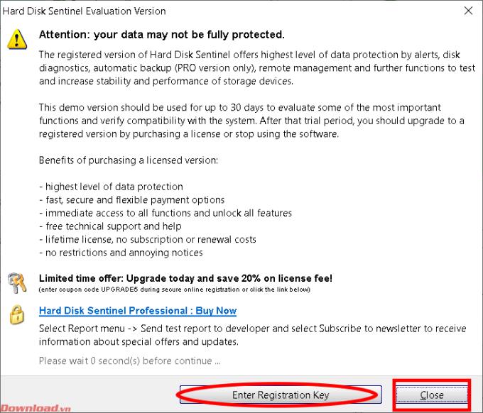 Instructions for installing and using Hard Disk Sentinel