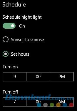 Comment activer le mode nuit Night Light sur Windows 10