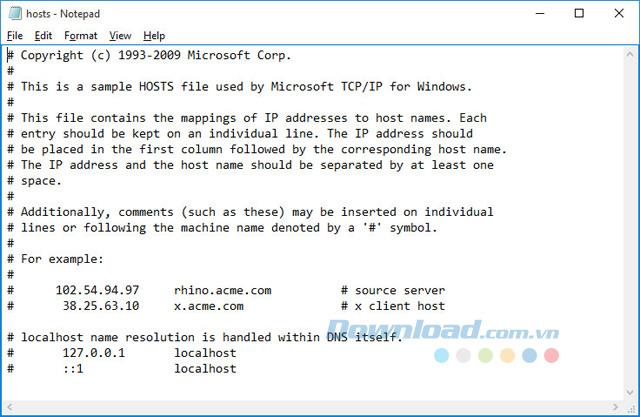 Comment ouvrir et modifier le fichier hôte sous Windows 10/8/7
