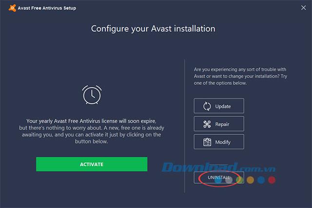 How to completely remove Avast Free Antivirus software
