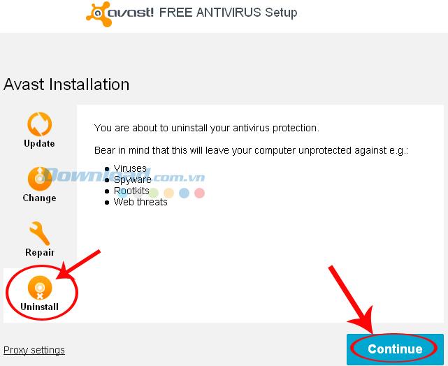 How to completely remove Avast Free Antivirus software