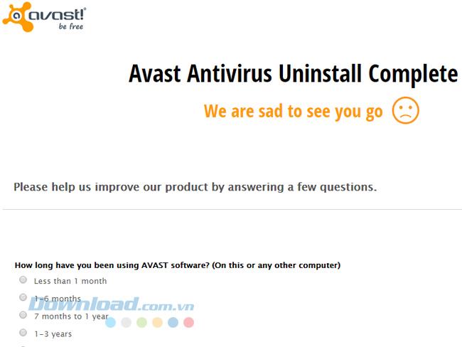 How to completely remove Avast Free Antivirus software