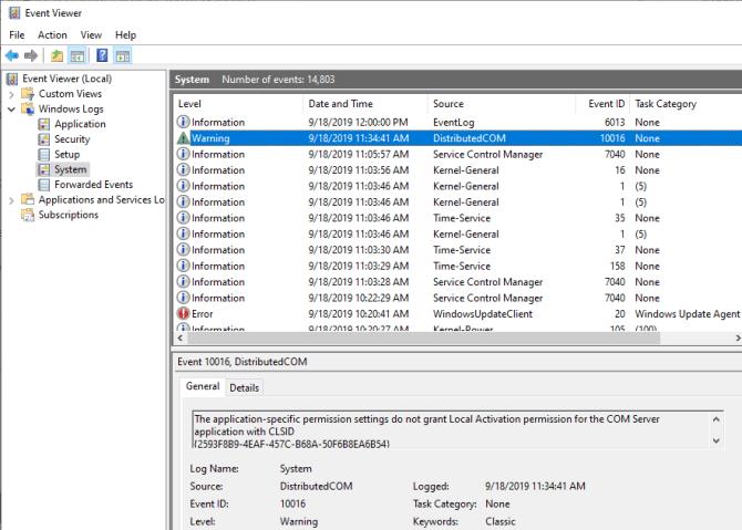 How to fix DistributedCOM Error 10016 on Windows 10
