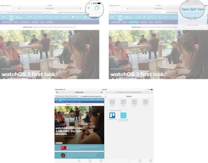 How to open two Safari windows side by side with Split View on iPad