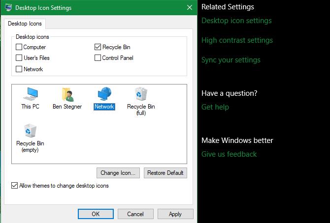 How to change the look of the Windows 10 screen interface
