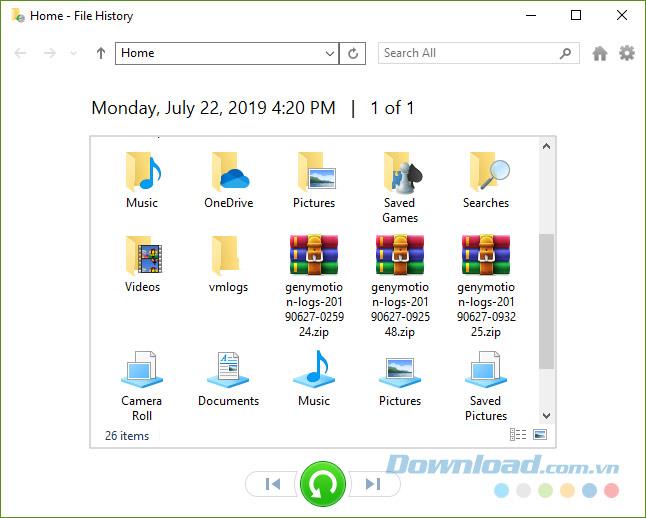 Comment activer lhistorique des fichiers sur Windows 10 mai 2019