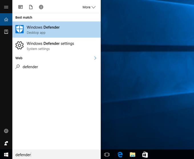 How to turn on, turn off Windows Defender on the computer